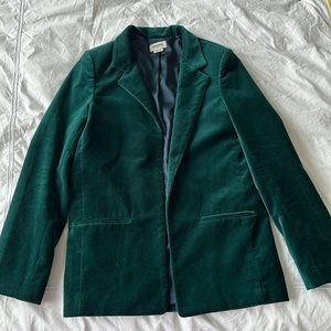 Zadig & Voltaire Volly Velvet Open Front blazer